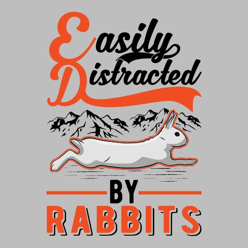 Facilement distrait par Rabbits Rabbit Rabbit