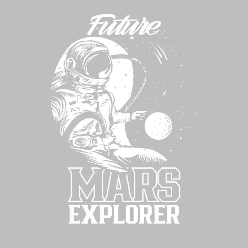 Future Mars Explorer Planet Astronaut