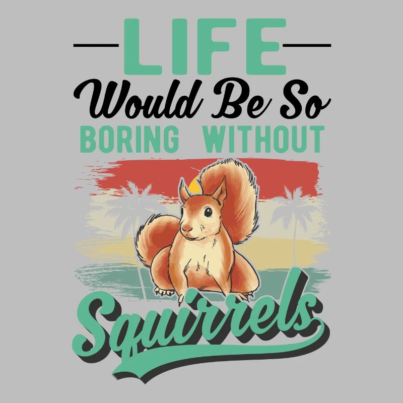 Squirrel Gift Squirrel Grey Squirrel