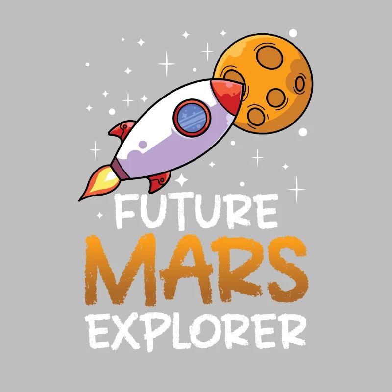 Future Mars Explorer Planet Astronaut