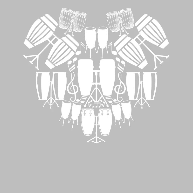 Conga Heart Conga Player Conga Drums Instruments