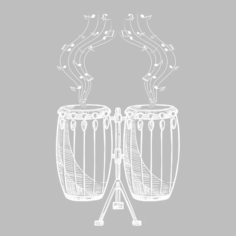 Conga Music Notes Conga Player Conga Drums Instrum
