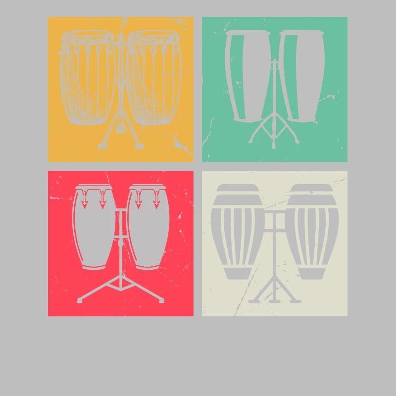 Retro Conga Drums Conga Instruments - Retro Congas