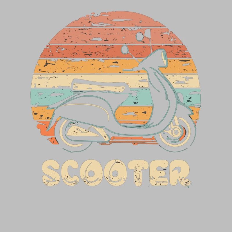 Scooter Motorroller Mofa Moped Roller