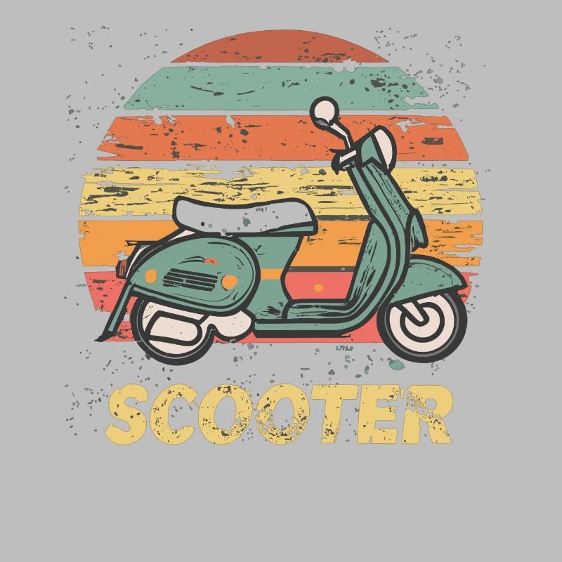 Scooter Motorroller Mofa Moped Roller