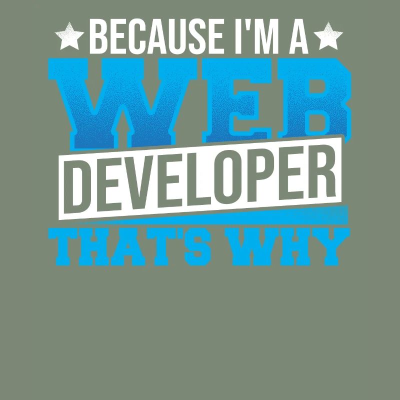 Programming Cause I'm A Web Developer That's Why