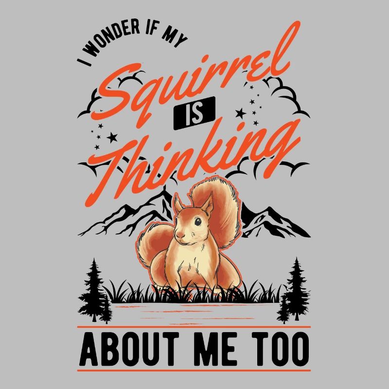 Eichhörnchen Geschenk Grauhörnchen Squirrel