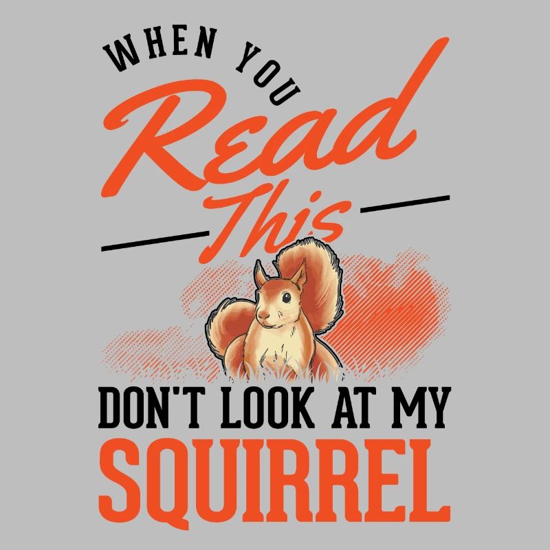 Eichhörnchen Geschenk Grauhörnchen Squirrel