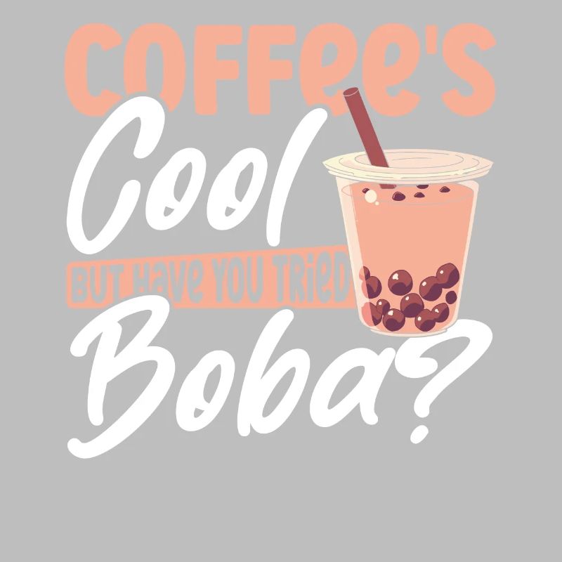 Schwarzer Tee Matcha Boba Boba Tee Merchandise