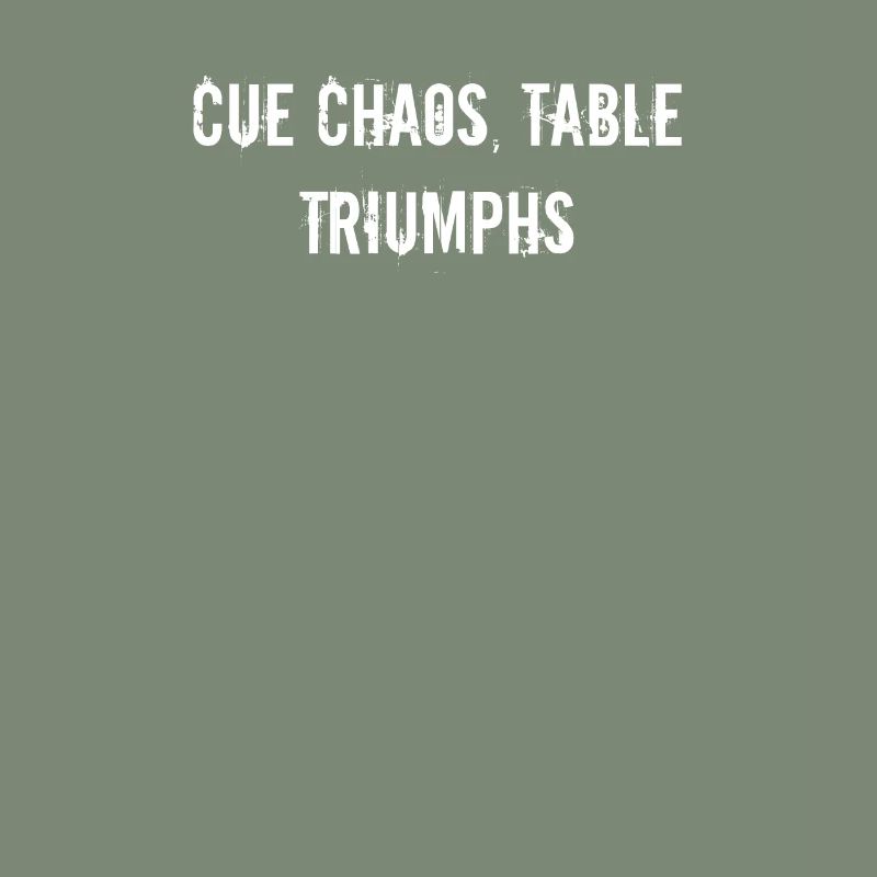 Billard - Chaos de queue, triomphes de la table