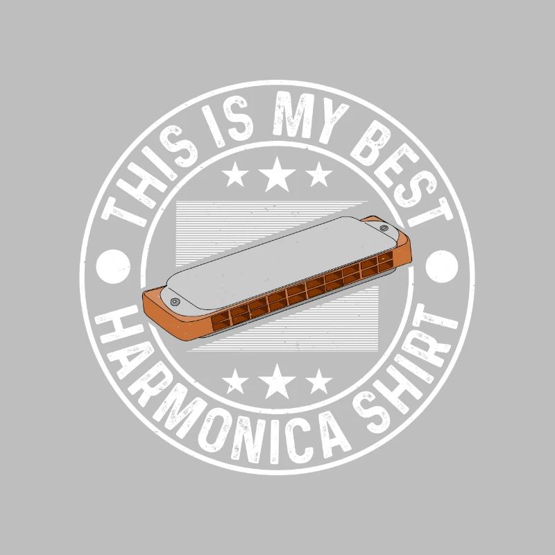C’est ma meilleure chemise d’harmonica Harmonica bouche ou