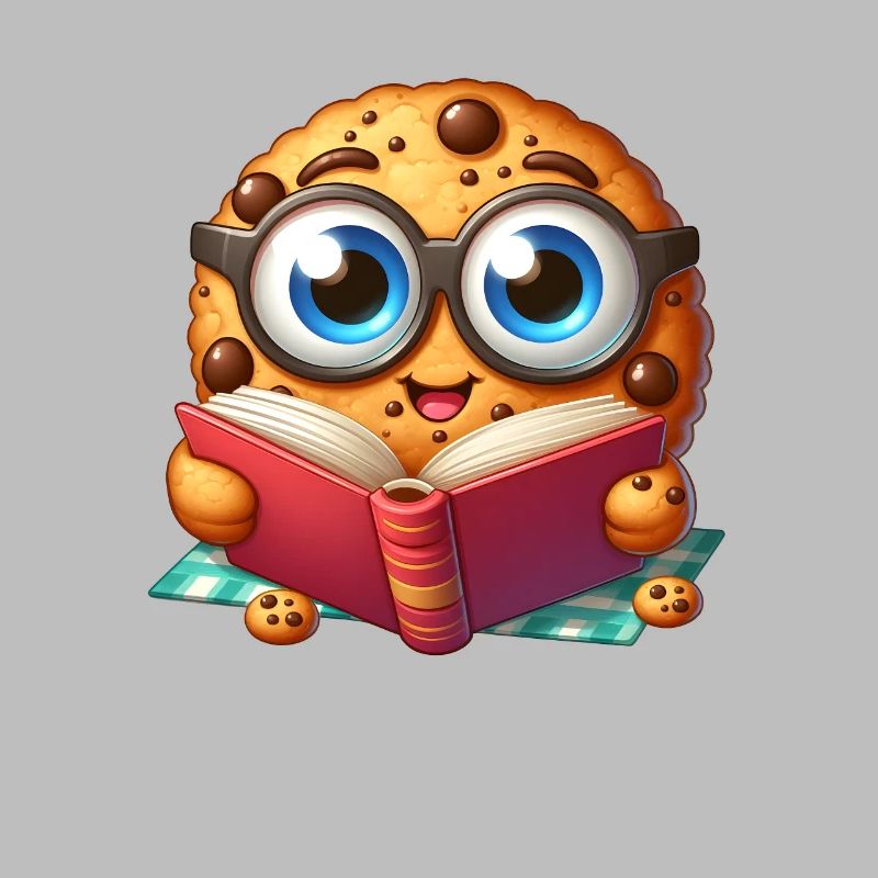 Livre de lecture de biscuits