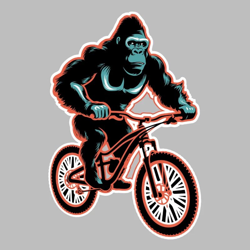 Gorilla Biker VTT E-Biker Vélo