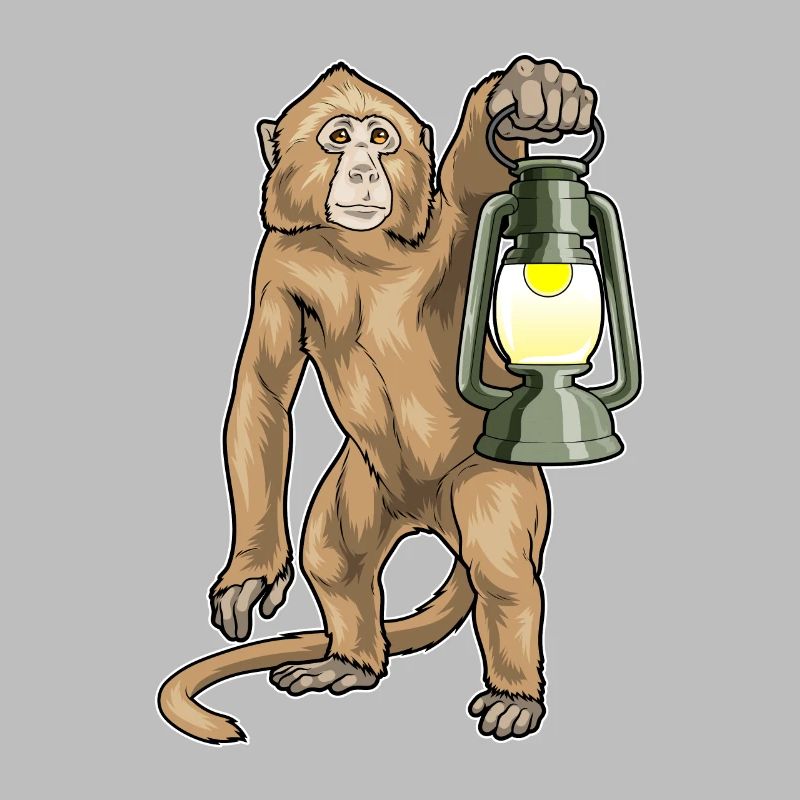 Monkey Lantern