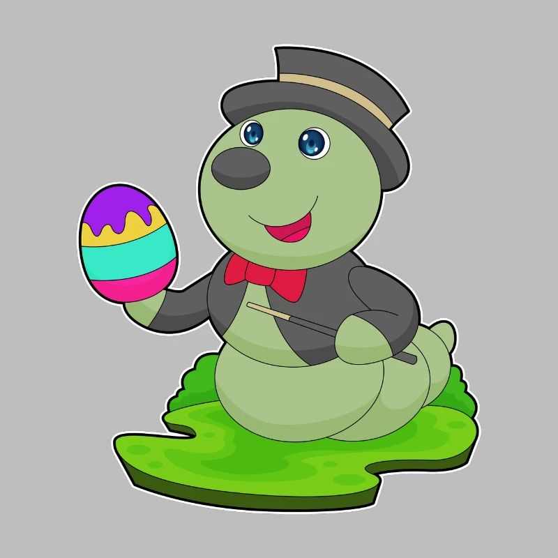Caterpillar Easter Wizard