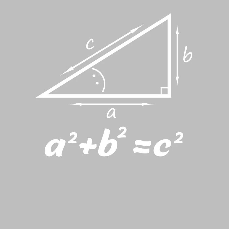 Cadeau de théorème de Pythagore pour un nerd de professeur de mathématiques