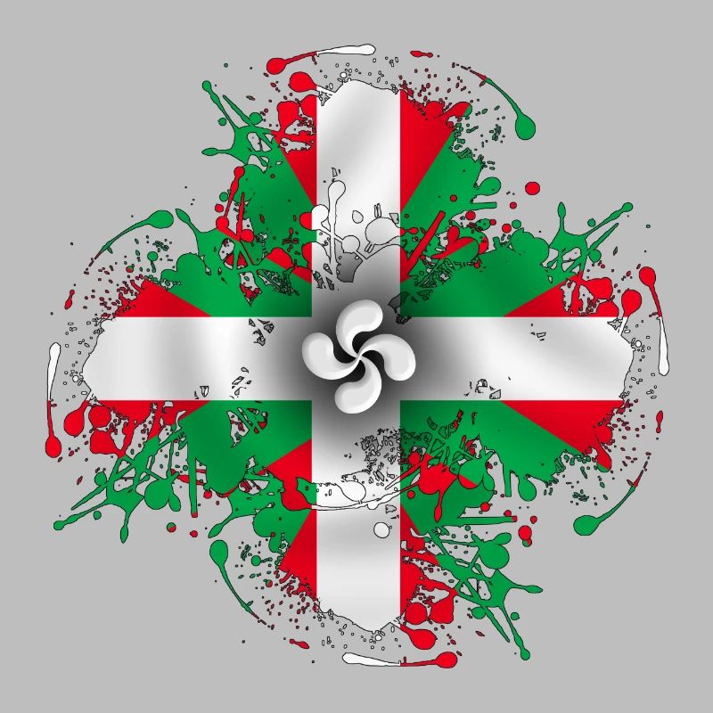 Ddrapeau Basque - Ikurriña