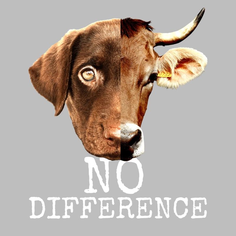 No Difference Pro Vegan Vegetan Tierschutz