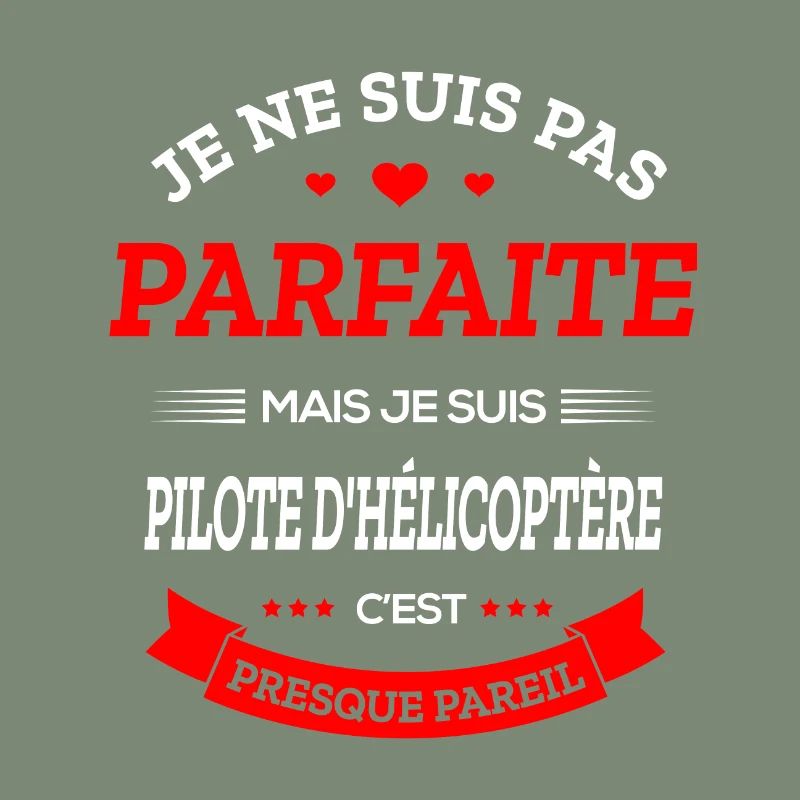 PILOTE D’HÉLICOPTÈRE PARFAITE