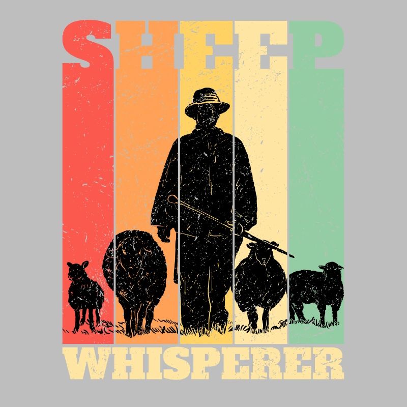 Sheep Whisperer Schafhirte Hirte Schafflüsterer
