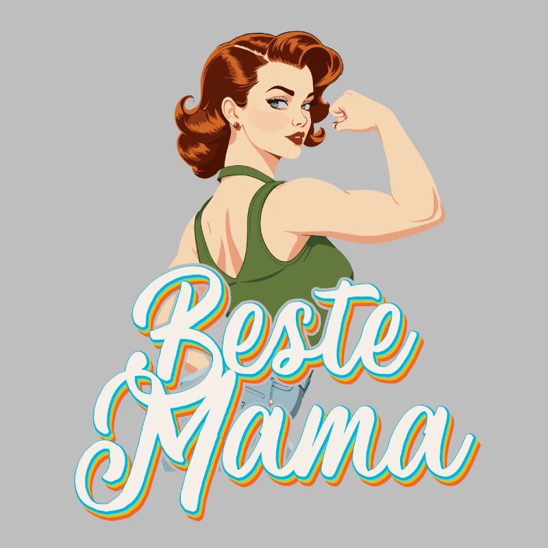 Beste Mama Stolze Mutter Muttertag Design