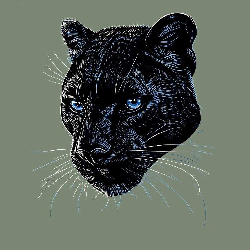 Panther Leopard Raubkatze Süße Großkatze Panter