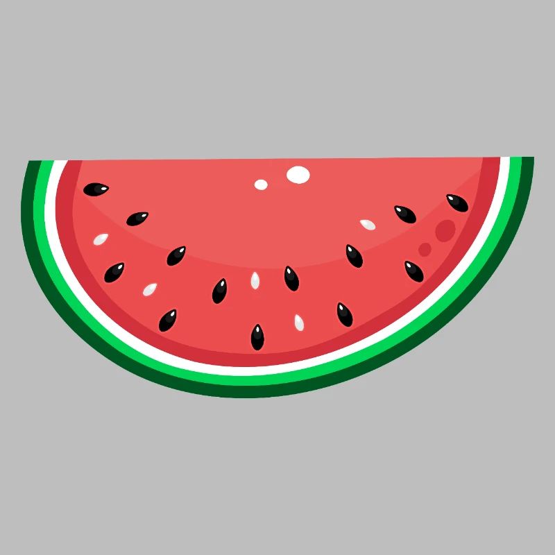 Tranche de design de pastèque
