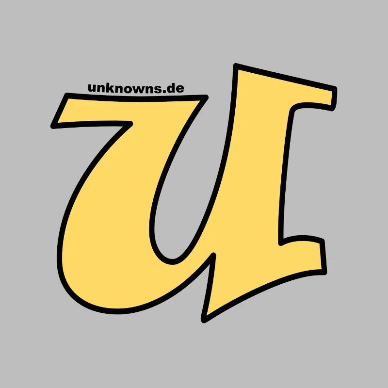 unknowns.de logo yellow mit url