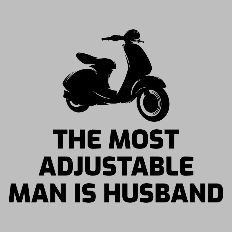 Roller Fahrer Roller Motorrad Ehemann Ehefrau