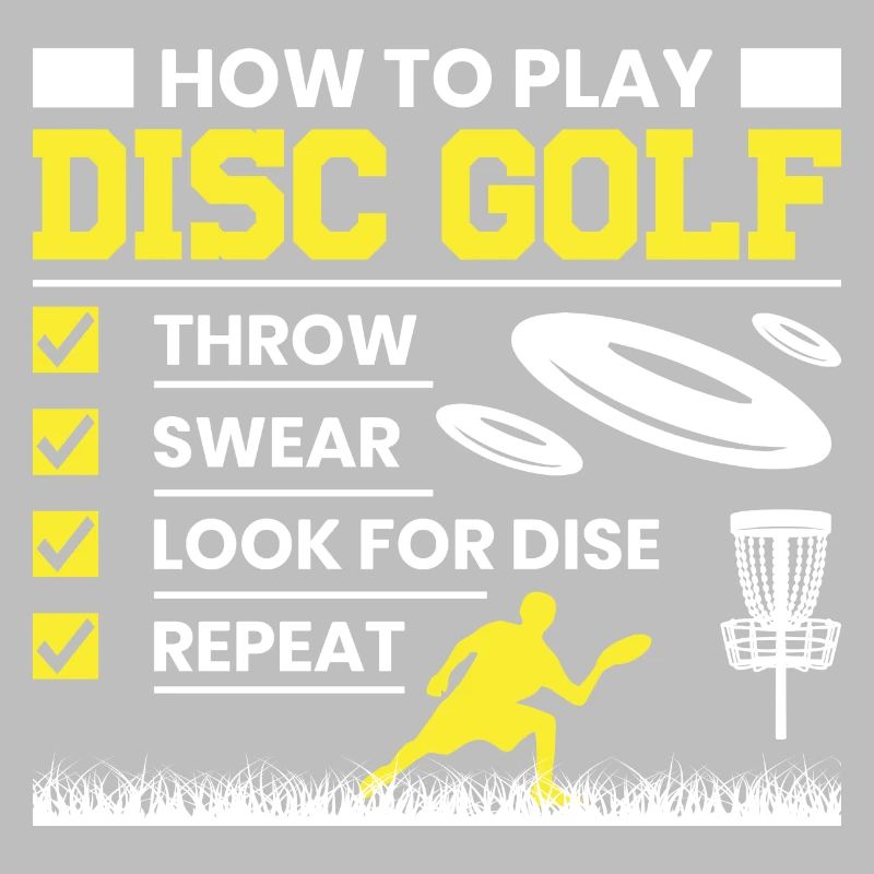 Comment jouer Disc Golf Funny Disc Golf Player