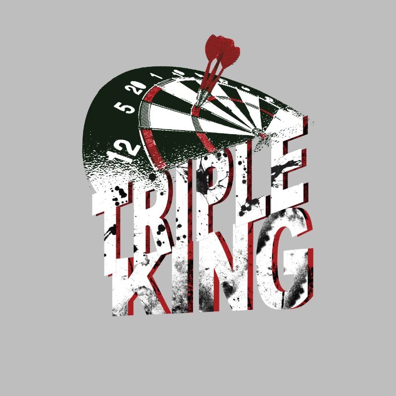 Jeu de fléchettes avec fléchettes Triple King