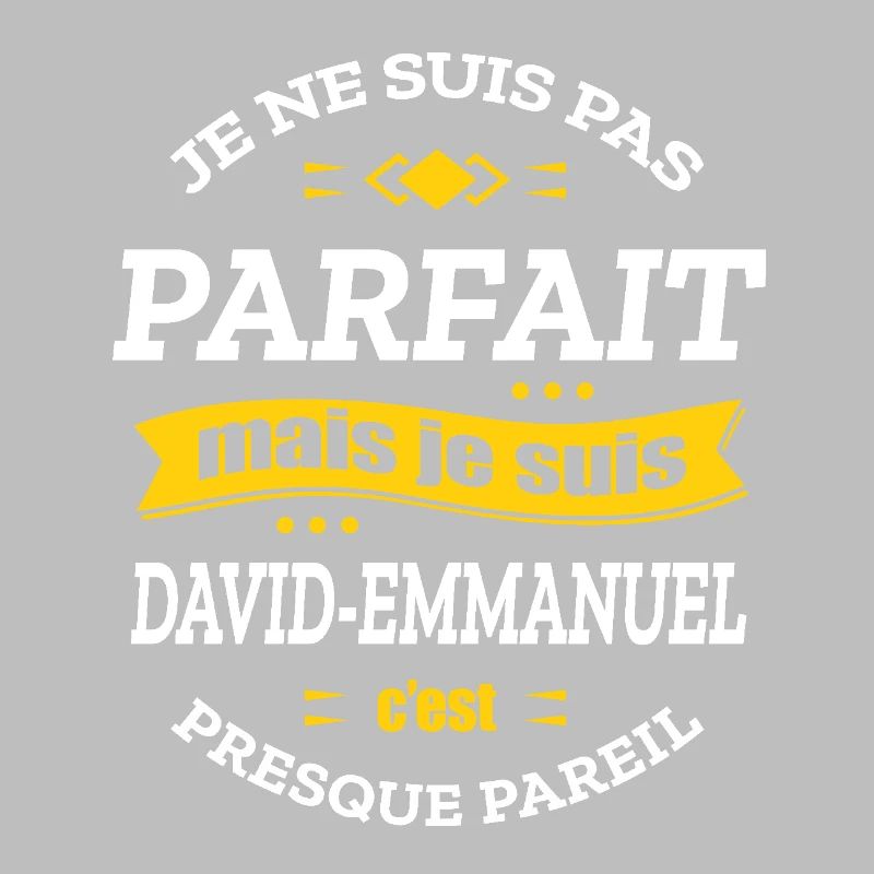 DAVID-EMMANUEL PARFAIT - PRENOM DAVID-EMMANUEL