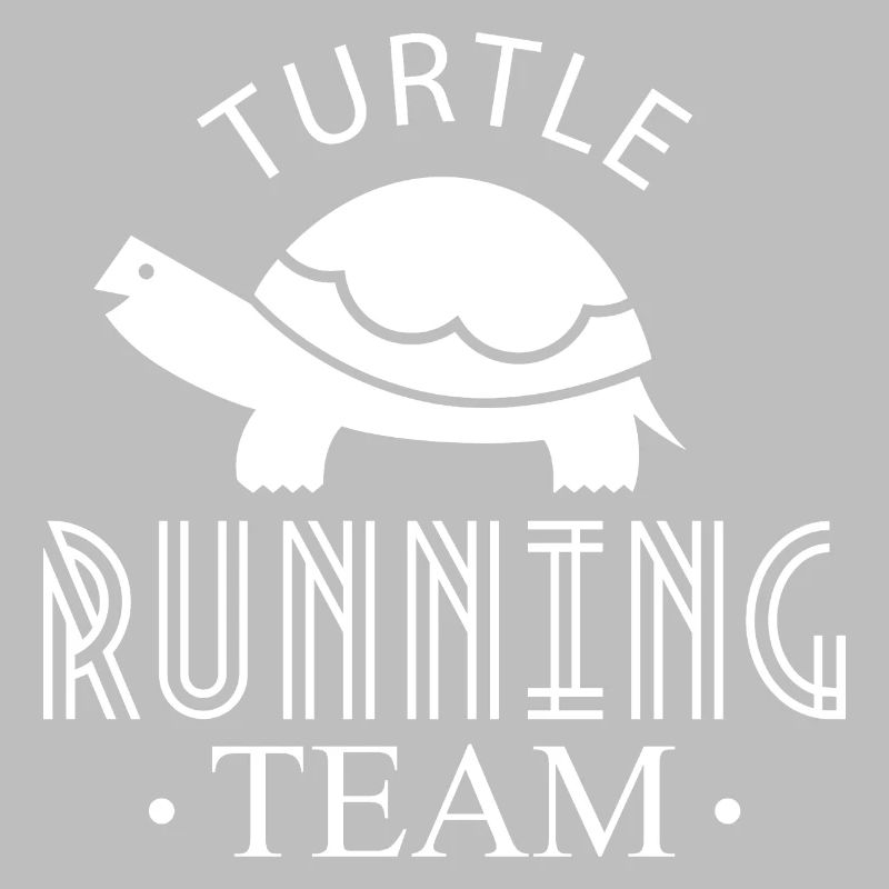 Turtle Running Team Runner Jogging Running Jogger