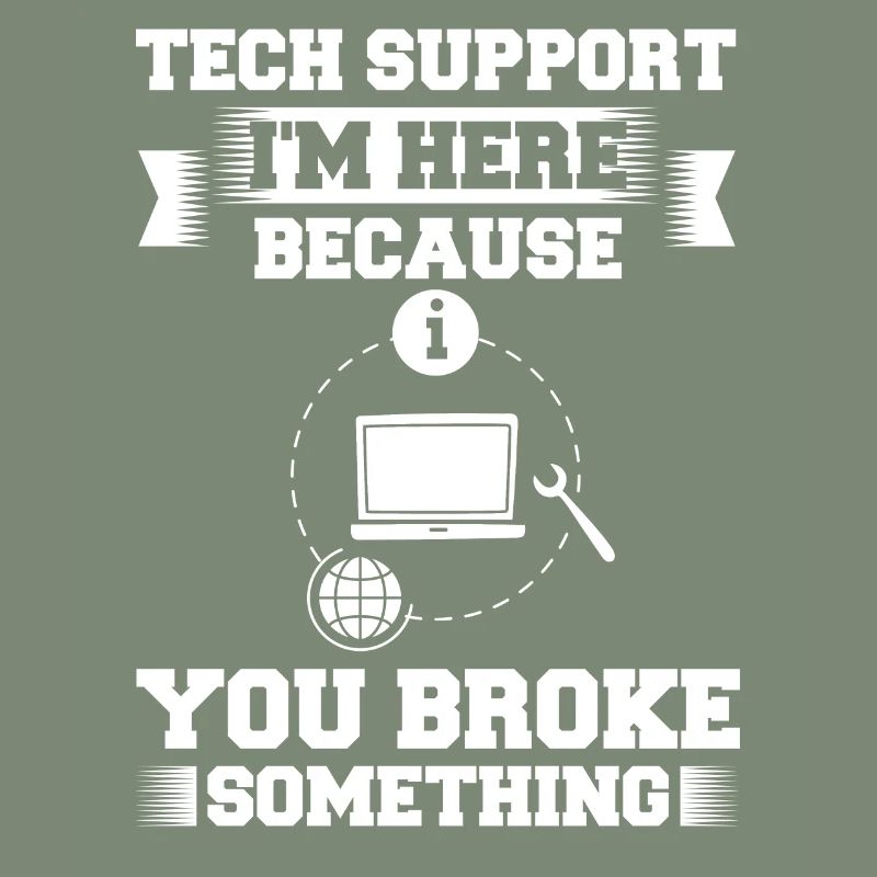 Tech Support IT Technischer Hilfe Helpdesk