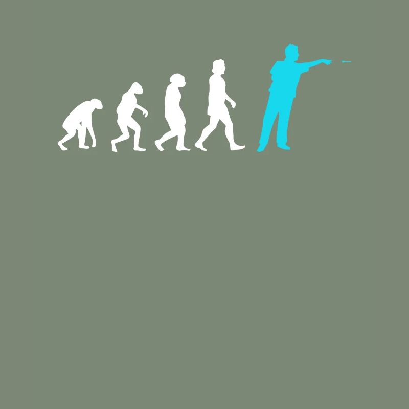 Darts Evolution Joueur de fléchettes Lance des fléchettes