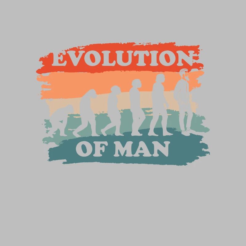 Evolution des Mannes