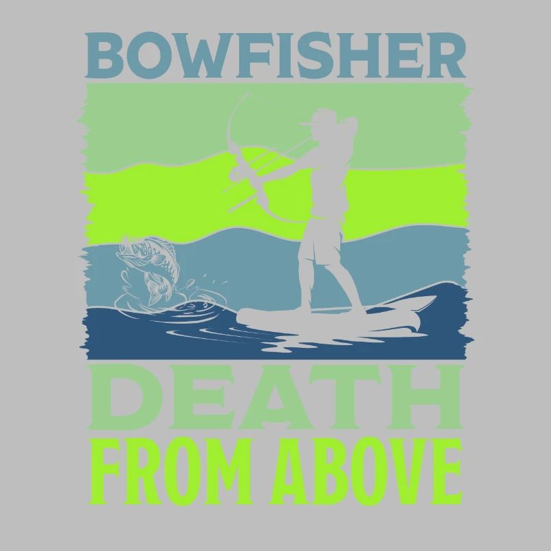 Bogenfischen Bowfisher Death from above Bogenjäger