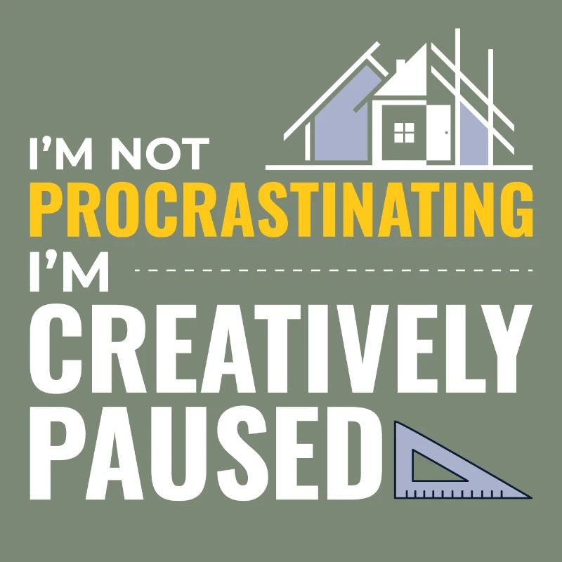 Architectes Construction Créativité Procrastination