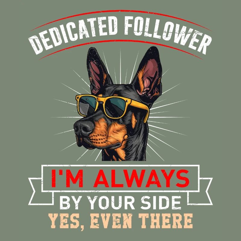 Doberman ADEPTE DÉVOUÉ Propriétaire de Doberman