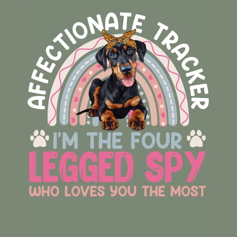 Doberman Hund AFFECTIONATE TRACKER FOUR LEGGED