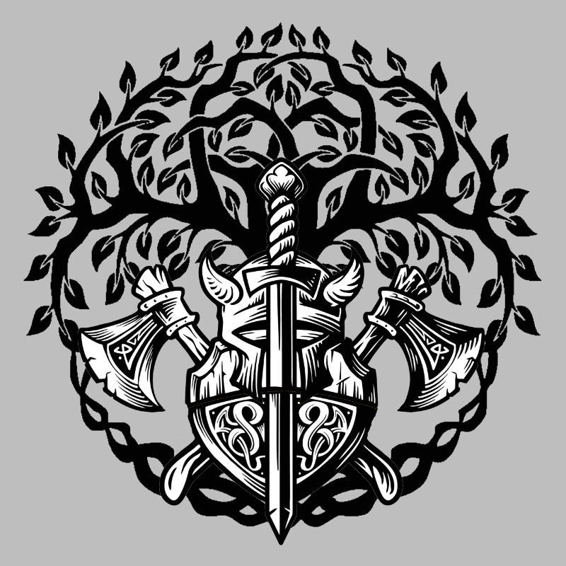 Celtic Ireland Viking Celtic Knot Pattern Tree