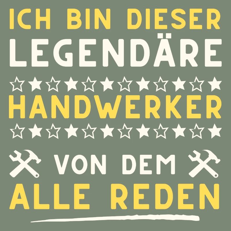 legendäre handwerker spruch geschenk idee