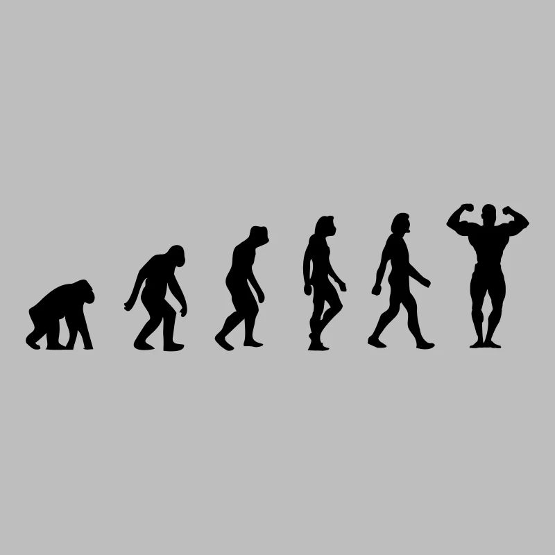 Die Evolution von Bodybuilding