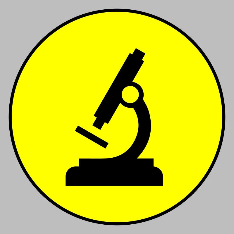 Icône d’icône de microscope