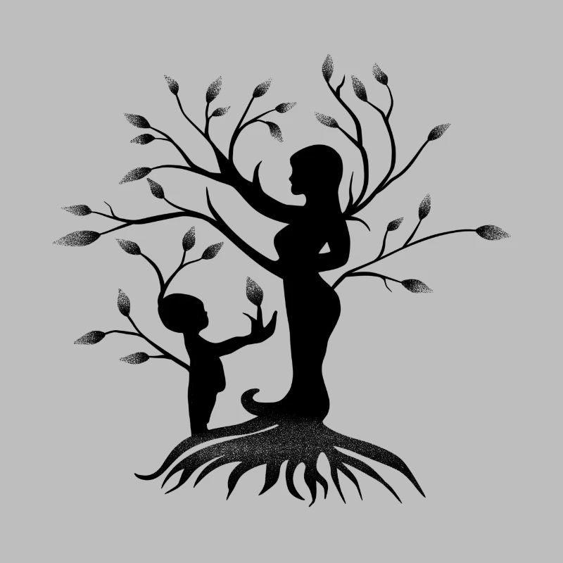 Liebe Mutter und Kind