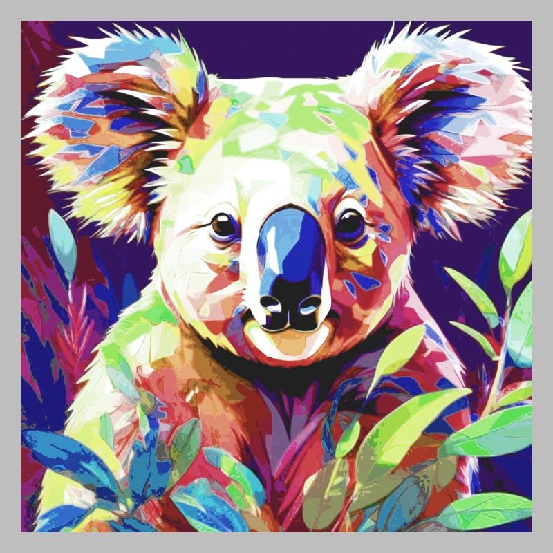 Koala, koala bear, illustration