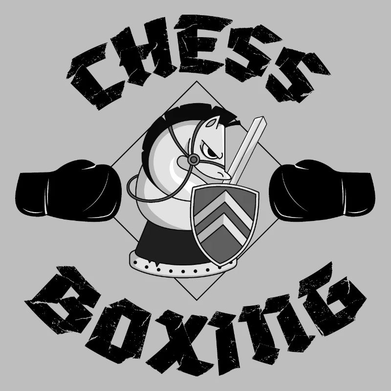 Chess boxes boxer chess gift boxing idea