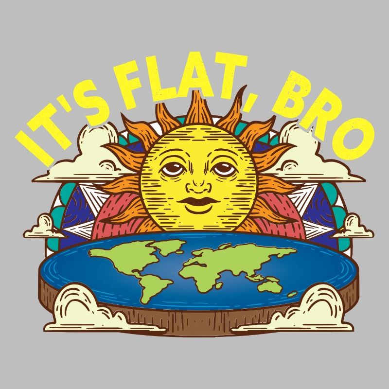 C’est Flat Bro Flat Earth Society