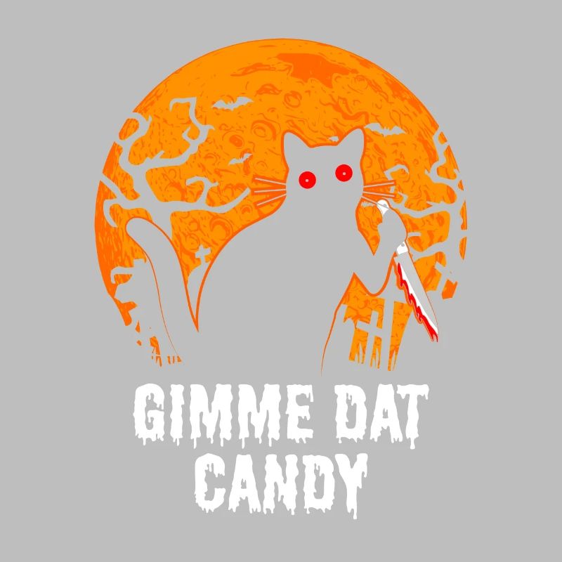 Gimme Dat Candy Chat Effrayant Halloween