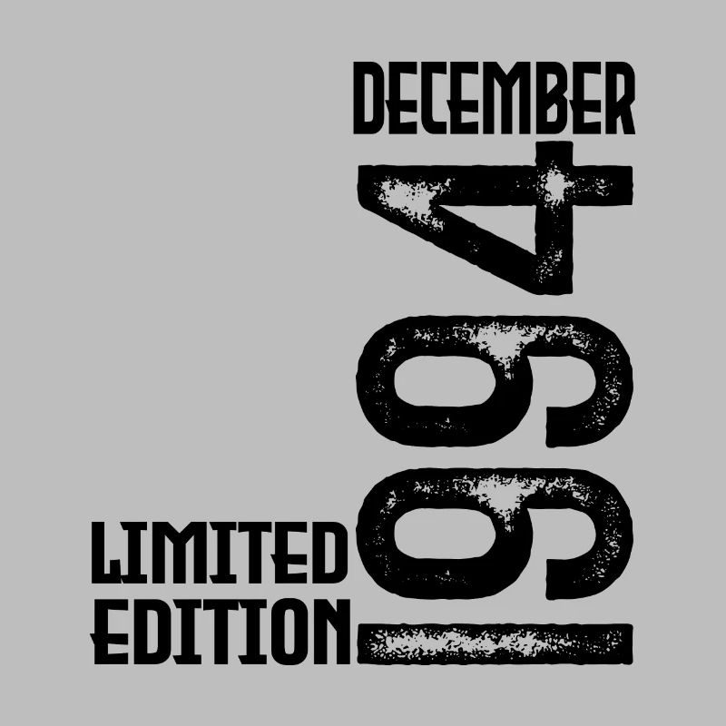 Cadeau Anniversaire Décembre 1994. Decembre 1994.